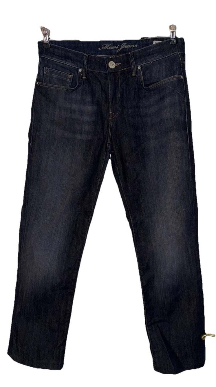 Mavi Jeans Womens 32/29 Molly Straight Dark Wash Lightweight Denim Jeans Pants